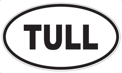 TULL - Oval Magnet