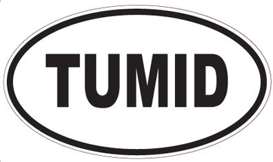 TUMID - Oval Magnet
