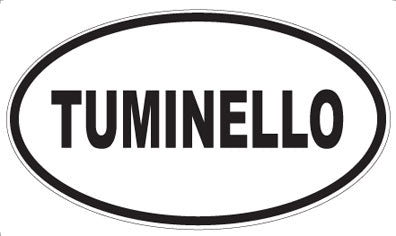 TUMINELLO - Oval Sticker
