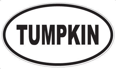 TUMPKIN - Oval Magnet