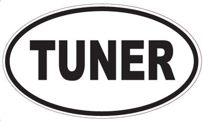 TUNER - Oval Magnet