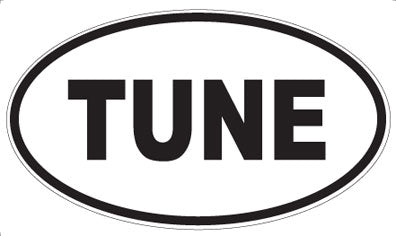 TUNE - Oval Magnet