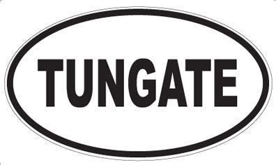 TUNGATE - Oval Magnet