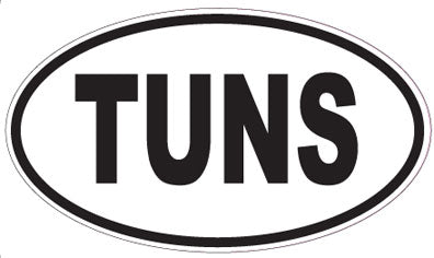 TUNS - Oval Sticker