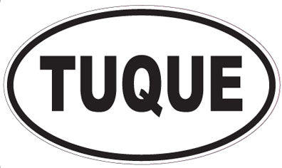 TUQUE - Oval Magnet
