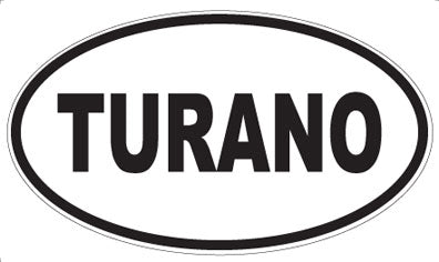 TURANO - Oval Magnet