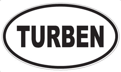 TURBEN - Oval Magnet