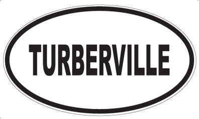 TURBERVILLE - Oval Magnet