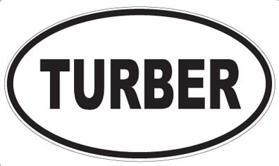 TURBER - Oval Magnet