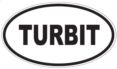 TURBIT - Oval Sticker