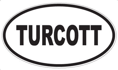 TURCOTT - Oval Magnet
