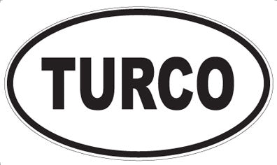 TURCO - Oval Magnet