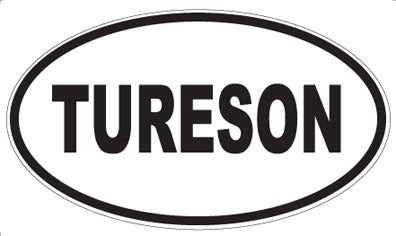 TURESON - Oval Magnet