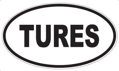 TURES - Oval Magnet