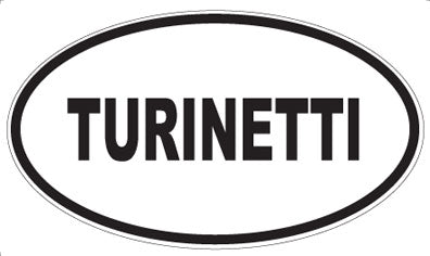 TURINETTI - Oval Magnet