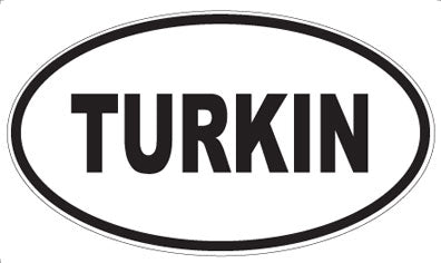 TURKIN - Oval Magnet
