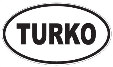 TURKO - Oval Magnet