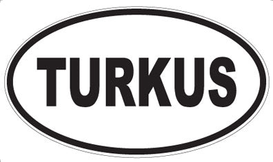 TURKUS - Oval Magnet