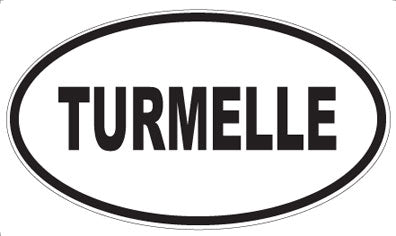 TURMELLE - Oval Magnet