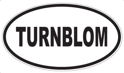 TURNBLOM - Oval Magnet