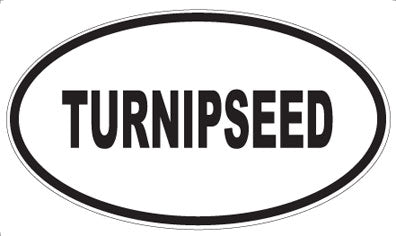 TURNIPSEED - Oval Magnet
