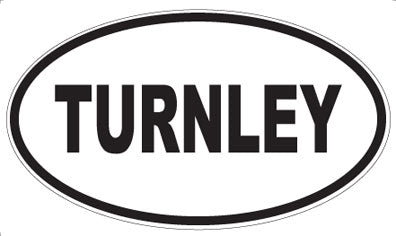 TURNLEY - Oval Magnet
