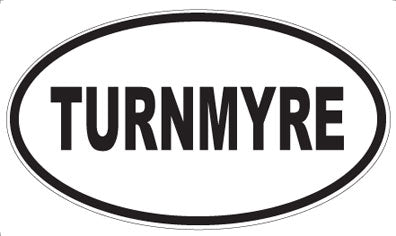 TURNMYRE - Oval Magnet