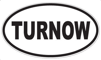 TURNOW - Oval Magnet