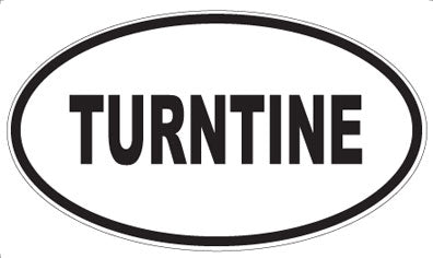 TURNTINE - Oval Magnet