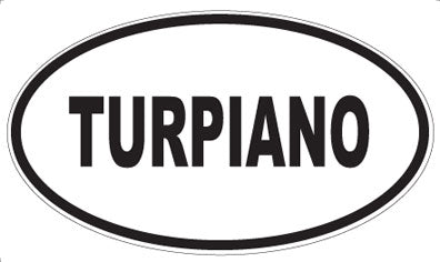 TURPIANO - Oval Magnet