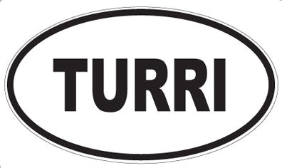 TURRI - Oval Magnet