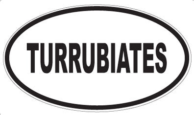 TURRUBIATES - Oval Magnet