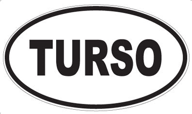 TURSO - Oval Magnet