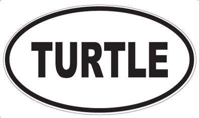 TURTLE - Oval Magnet