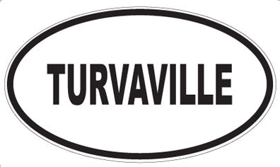 TURVAVILLE - Oval Magnet