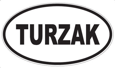 TURZAK - Oval Magnet