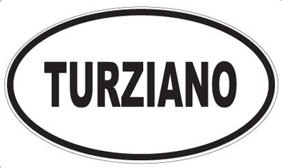 TURZIANO - Oval Magnet