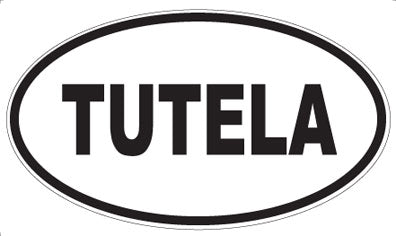 TUTELA - Oval Magnet