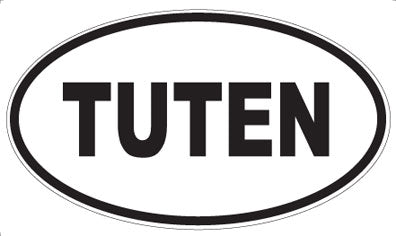TUTEN - Oval Magnet