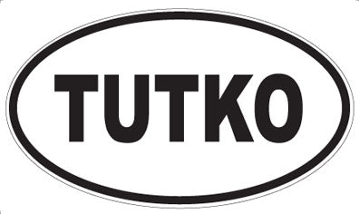 TUTKO - Oval Magnet