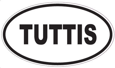 TUTTIS - Oval Sticker