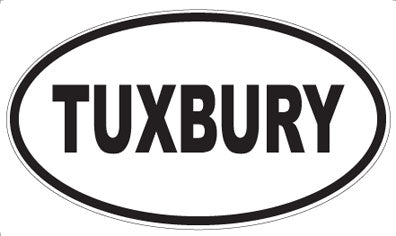 TUXBURY - Oval Magnet