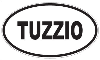 TUZZIO - Oval Magnet