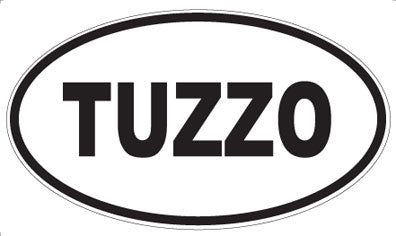 TUZZO - Oval Sticker