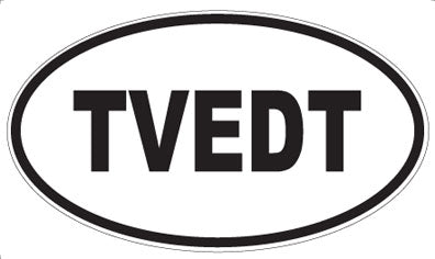 TVEDT - Oval Magnet