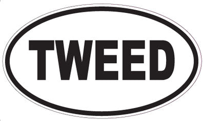 TWEED - Oval Magnet