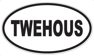 TWEHOUS - Oval Magnet