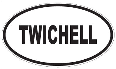 TWICHELL - Oval Magnet