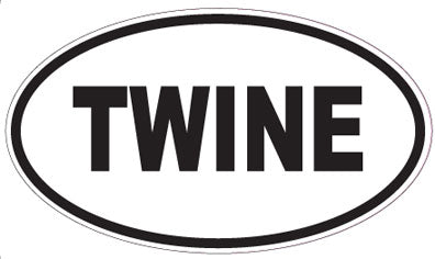 TWINE - Oval Magnet