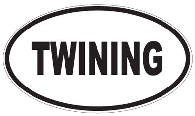 TWINING - Oval Magnet